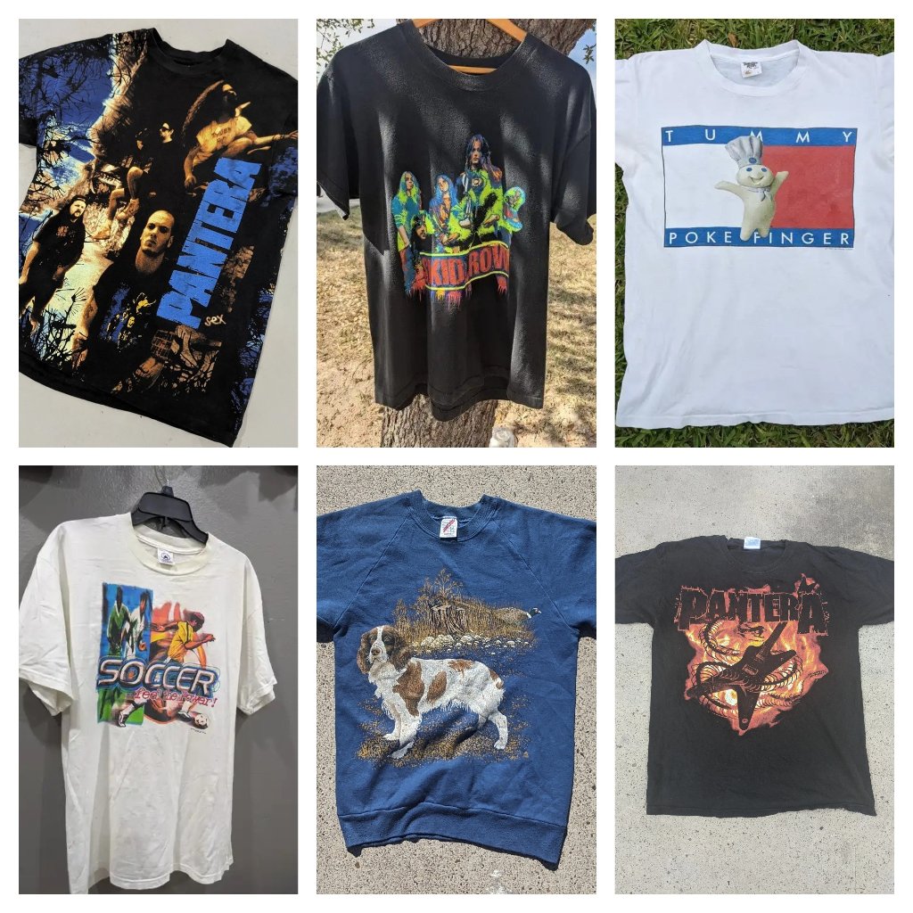 Vintage Pantera Tee Lot
